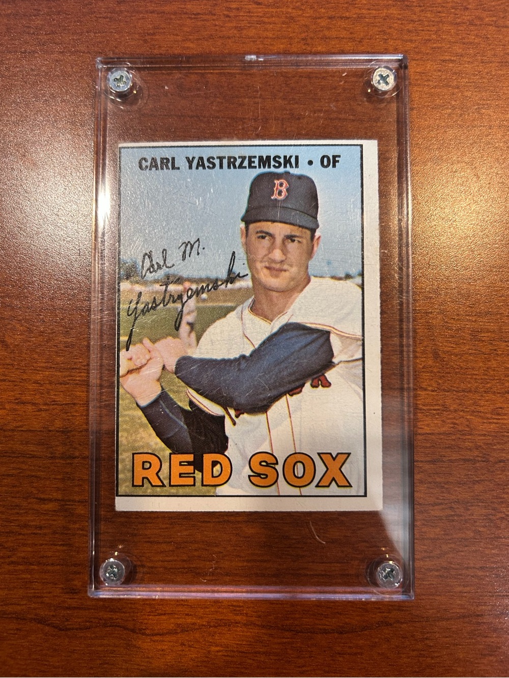 1967 Carl Yastrzemski Topps #355 Card